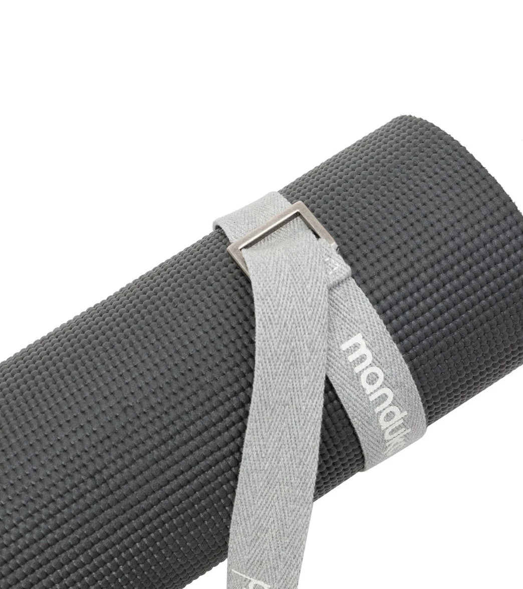 Manduka Journey On - The Commuter Mat Sling Heather Grey/Bliss 2 Manduka Journey On - The Commuter Mat Sling Heather Grey/Bliss - Image 2