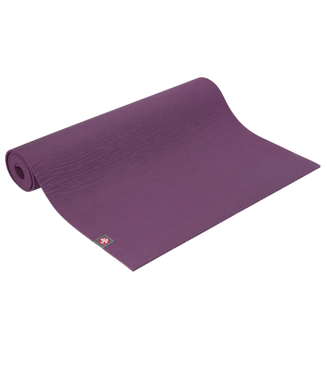 Manduka EKO Long Yoga Mat 79" 5mm Acai 4 Manduka EKO Long Yoga Mat 79" 5mm Acai - Image 4