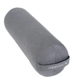 Manduka Enlight Round Yoga Bolster Thunder 9 Manduka Enlight Round Yoga Bolster Thunder -ZenFlow Outlet Store 1740109578275 thunder