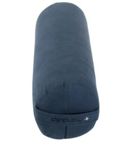 Manduka Enlight Round Yoga Bolster -ZenFlow Outlet Store 1740109742115 midnight 3a 1