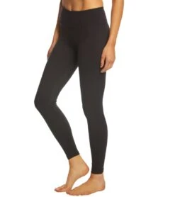 Manduka Essential Long Yoga Leggings Black Jersey