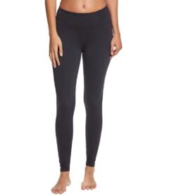 Manduka Essential Long Yoga Leggings Black -ZenFlow Outlet Store 1740111183907 black 1