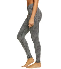 Manduka Essential Long Yoga Leggings Geo Jaquard