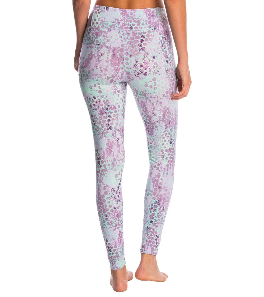 Manduka Essential Long Yoga Leggings Amara Print 2 Manduka Essential Long Yoga Leggings Amara Print - Image 2