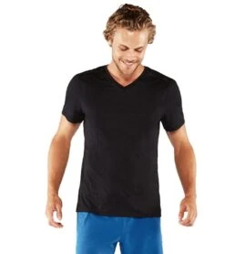 Manduka Men's Minimalist 2.0 Tee -ZenFlow Outlet Store 1740120981539 black 1a