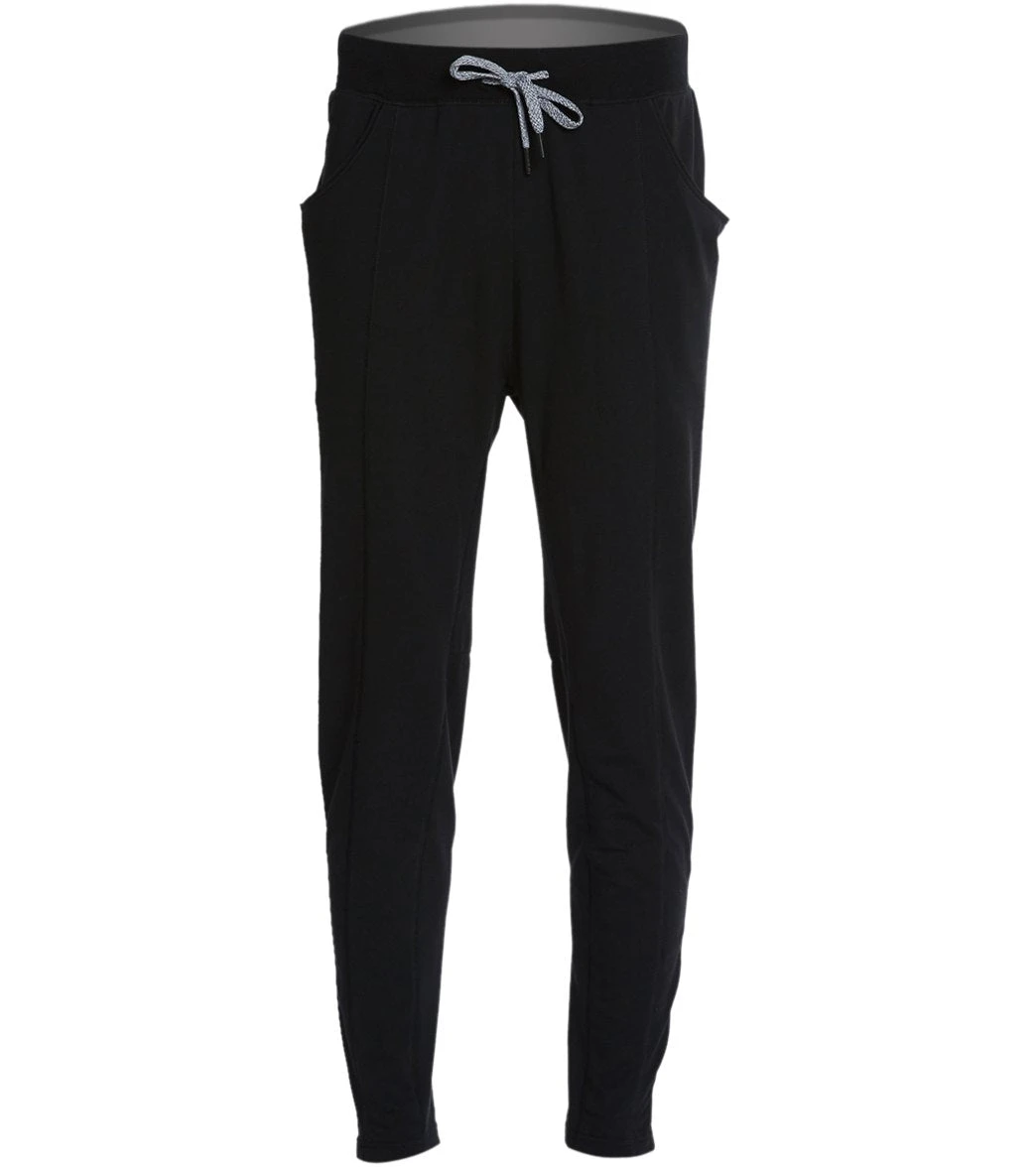 Manduka Men's Intentional Yoga Pants Black 2 Manduka Men's Intentional Yoga Pants Black - Image 2