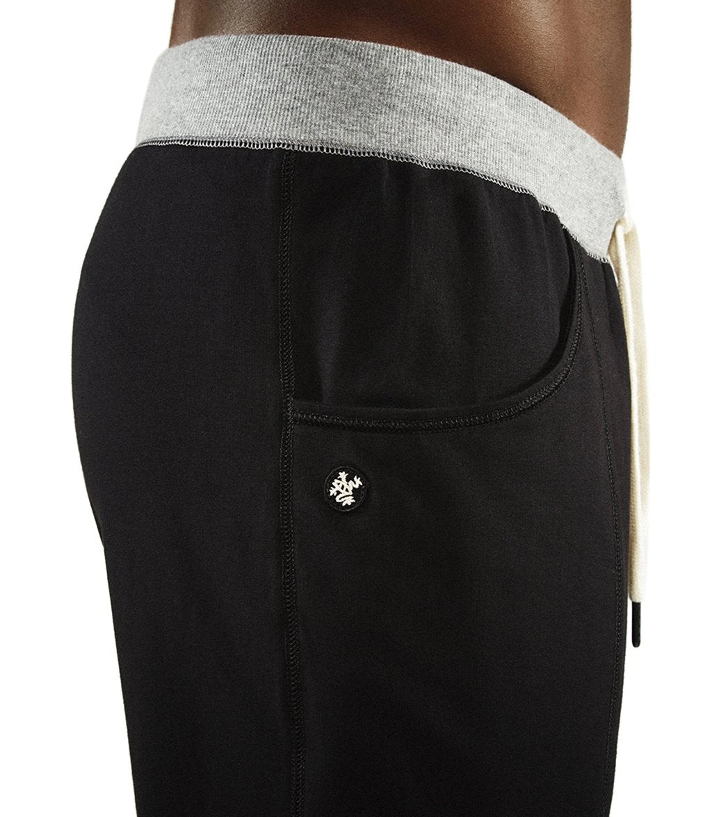 Manduka Men's Intentional Yoga Pants Black/Gray 2 Manduka Men's Intentional Yoga Pants Black/Gray - Image 2