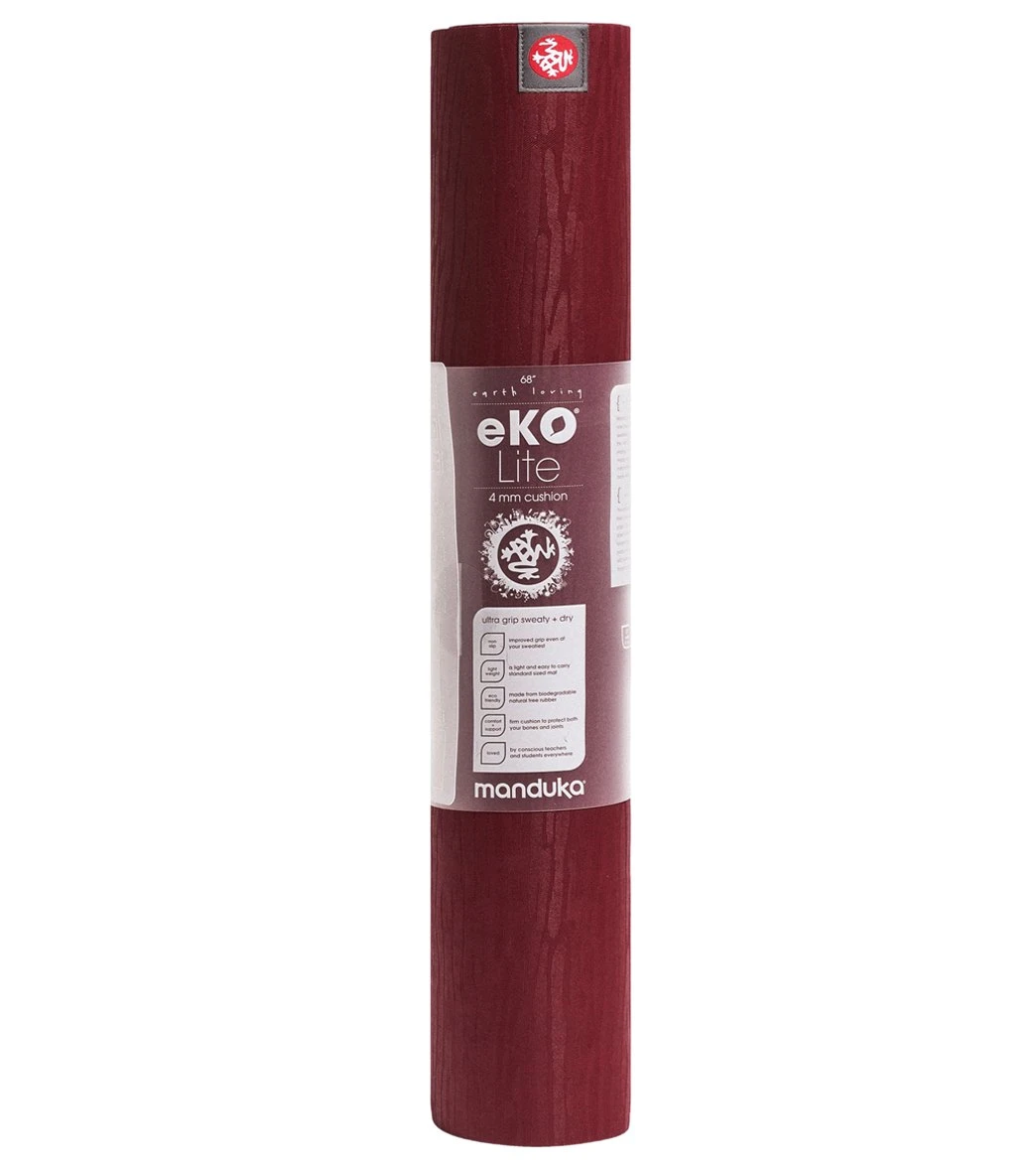 Manduka EKO Lite Yoga Mat 68" 4mm Verve 2 Manduka EKO Lite Yoga Mat 68" 4mm Verve - Image 2