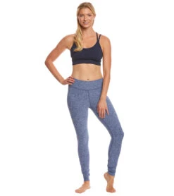 Manduka Cross Strap Yoga Bra Blue Melange 6 Manduka Cross Strap Yoga Bra Blue Melange -ZenFlow Outlet Store 1740159254563 bluemelange 4a