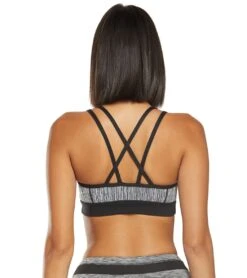 Manduka Cross Strap Yoga Bra Dune Jacquard -ZenFlow Outlet Store 1740159549475 dunejacquard