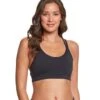 Manduka Cross Strap Yoga Bra Black