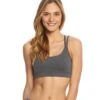 Manduka Cross Strap Yoga Bra Sediment