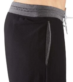 Manduka Men's Performance Mesh Yoga Shorts Black -ZenFlow Outlet Store 1740215222307 black 4a