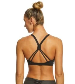Manduka Corset Yoga Sports Bra -ZenFlow Outlet Store 1740225642531 blacksheen 3a 1