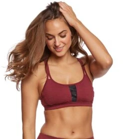 Manduka Corset Yoga Sports Bra -ZenFlow Outlet Store 1740226002979 ruby 1