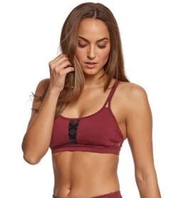 Manduka Corset Yoga Sports Bra Ruby
