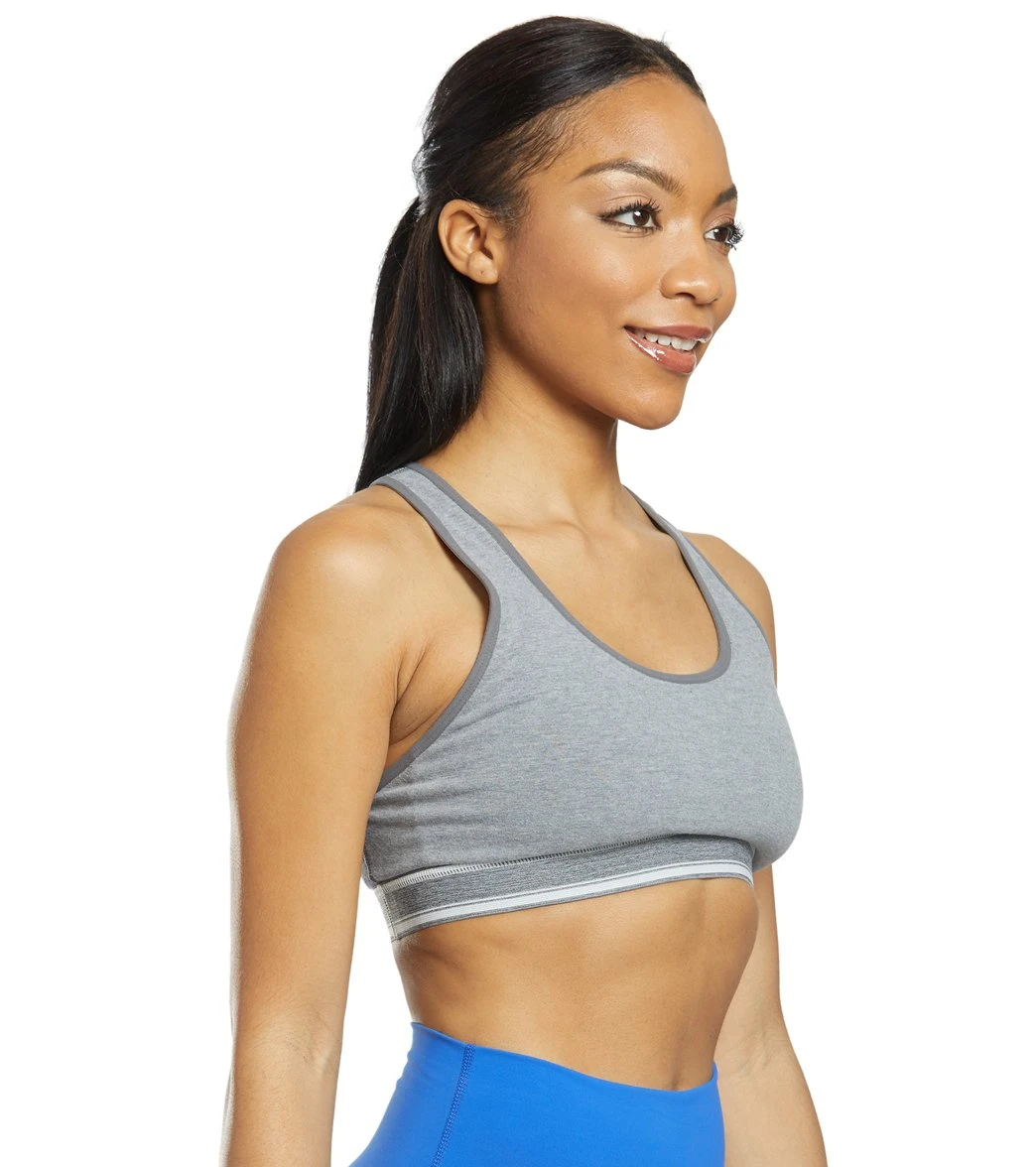 Manduka Eko Cotton Racer Back Yoga Sports Bra 2 Manduka Eko Cotton Racer Back Yoga Sports Bra - Image 2