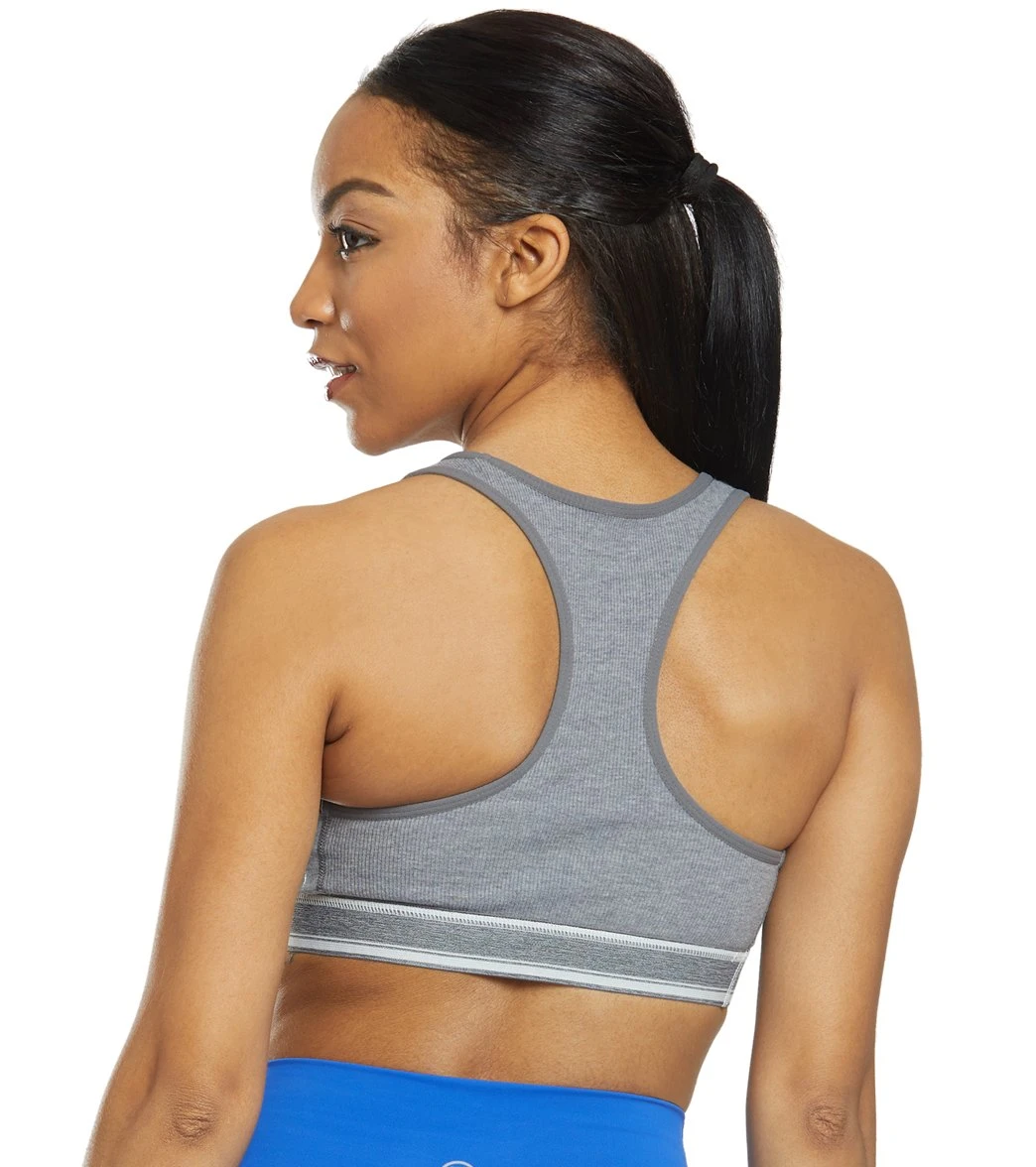 Manduka Eko Cotton Racer Back Yoga Sports Bra 3 Manduka Eko Cotton Racer Back Yoga Sports Bra - Image 3