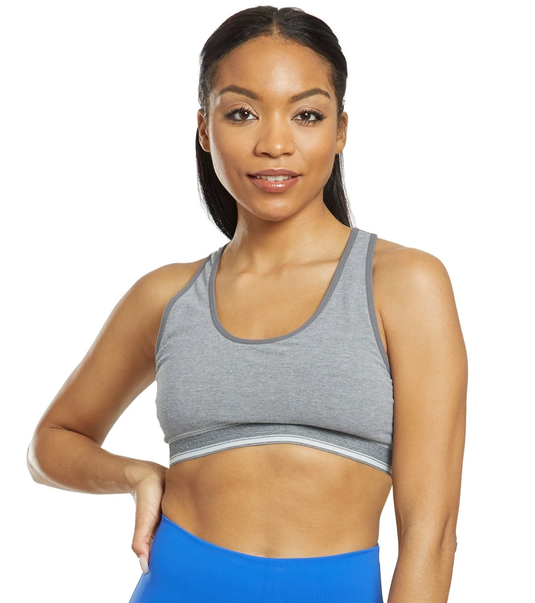Manduka Eko Cotton Racer Back Yoga Sports Bra 6 Manduka Eko Cotton Racer Back Yoga Sports Bra - Image 6