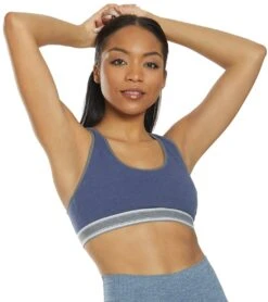 Manduka Eko Cotton Racer Back Yoga Sports Bra 23 Manduka Eko Cotton Racer Back Yoga Sports Bra -ZenFlow Outlet Store 1740325486627 blueberryheather