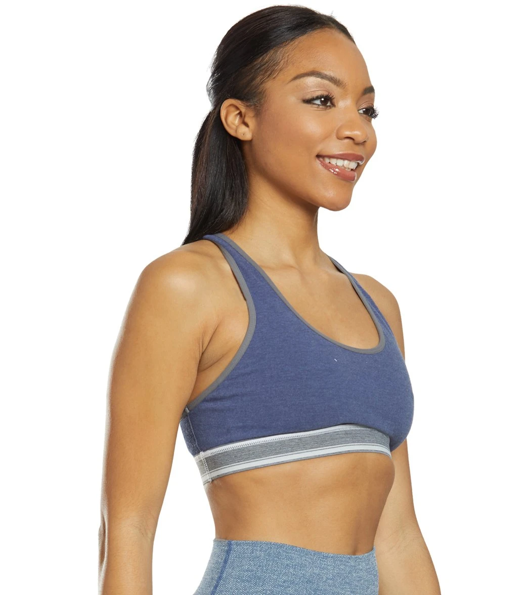 Manduka Eko Cotton Racer Back Yoga Sports Bra 8 Manduka Eko Cotton Racer Back Yoga Sports Bra - Image 8