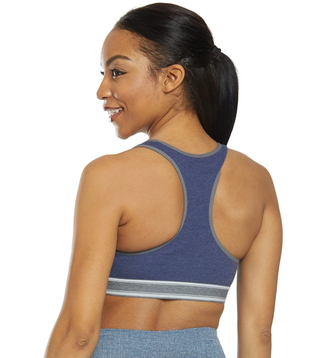 Manduka Eko Cotton Racer Back Yoga Sports Bra 9 Manduka Eko Cotton Racer Back Yoga Sports Bra - Image 9