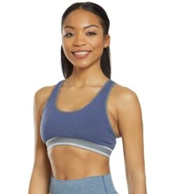 Manduka Eko Cotton Racer Back Yoga Sports Bra 22 Manduka Eko Cotton Racer Back Yoga Sports Bra -ZenFlow Outlet Store 1740325486627 blueberryheather 5a