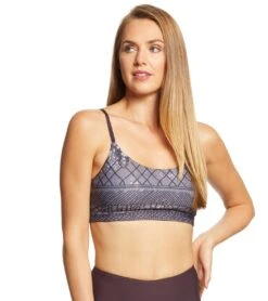 Manduka Precision Yoga Sports Bra -ZenFlow Outlet Store 1740392202275 serpentprint 1a