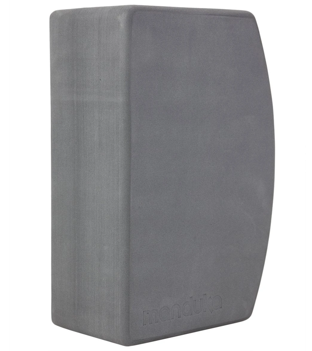 Manduka Unblok Foam Yoga Block Thunder 1 Manduka Unblok Foam Yoga Block Thunder