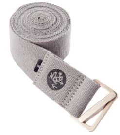 Manduka AligN 8' Yoga Strap -ZenFlow Outlet Store 1741428424739 slate 1a