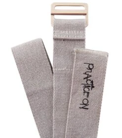 Manduka AligN 8' Yoga Strap -ZenFlow Outlet Store 1741428424739 slate 2a