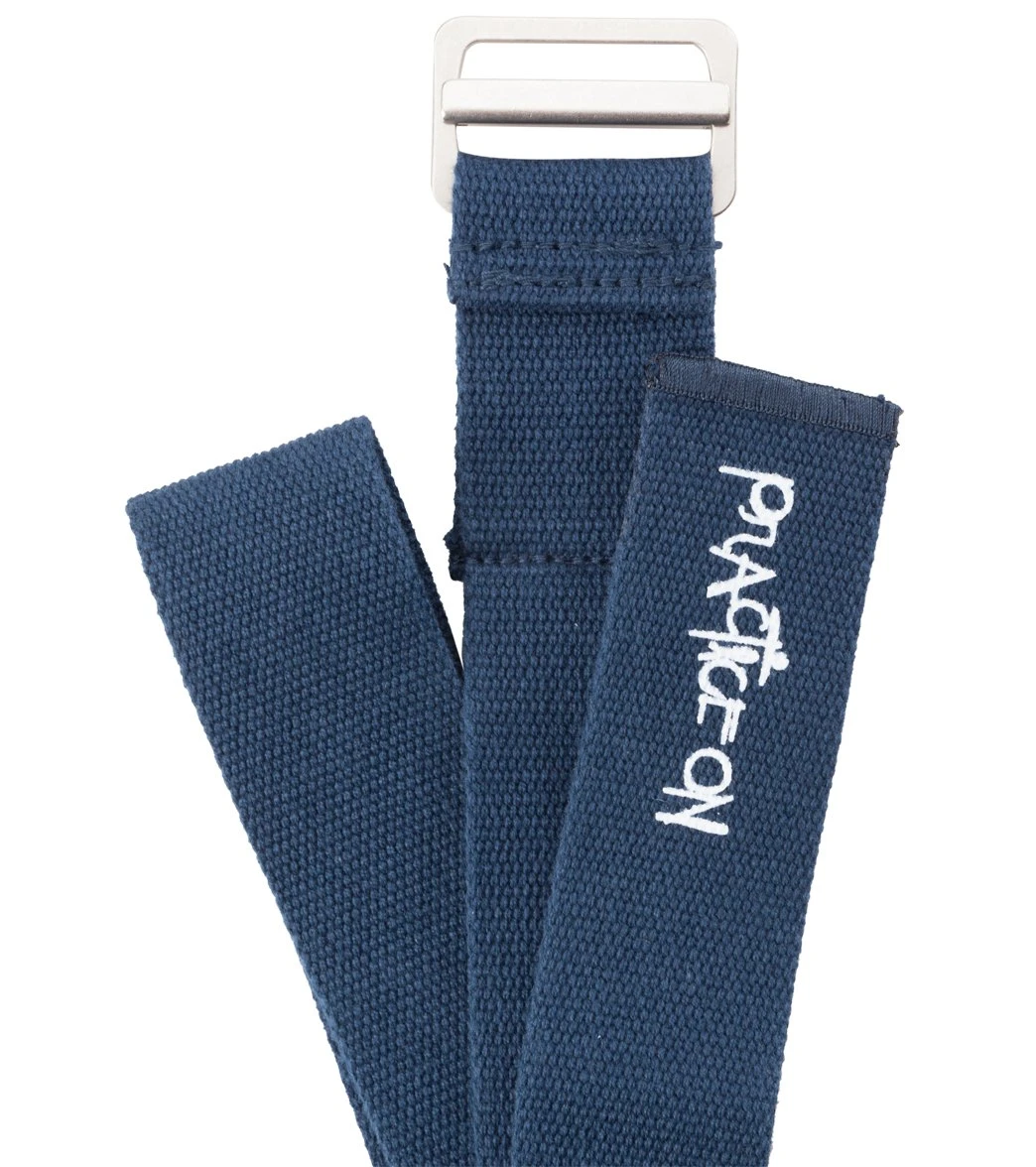 Manduka AligN 8' Yoga Strap Midnight 1 Manduka AligN 8' Yoga Strap Midnight