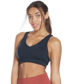 Manduka Mudra Yoga Sports Bra -ZenFlow Outlet Store 1741807255587 black 5a