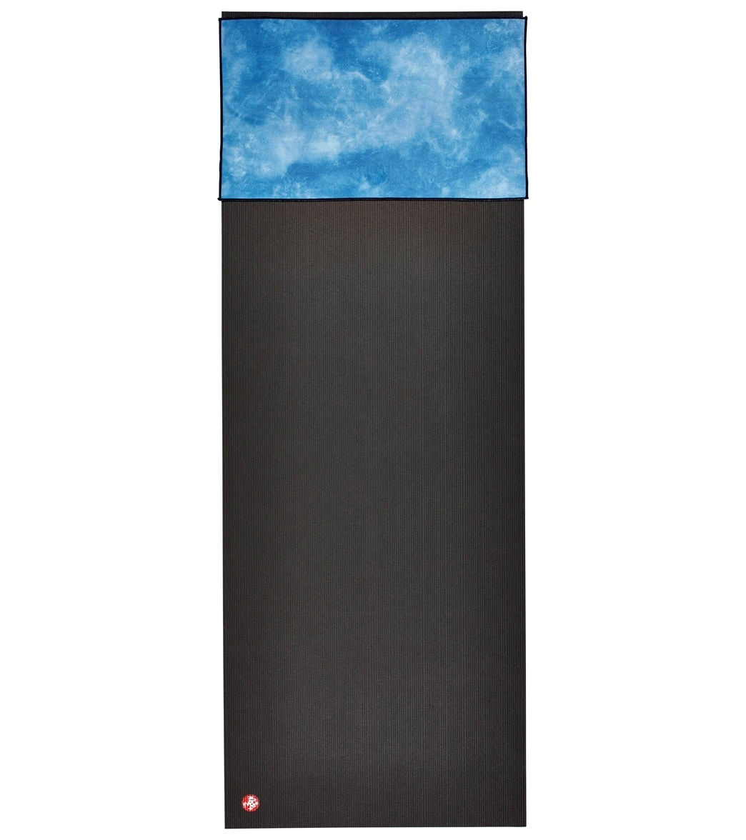 Manduka EQua Yoga Hand Towel Camo Navy Tie Dye 1 Manduka EQua Yoga Hand Towel Camo Navy Tie Dye