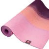Manduka EKO Lite Yoga Mat 71" 4mm Fuchsia Three Stripe