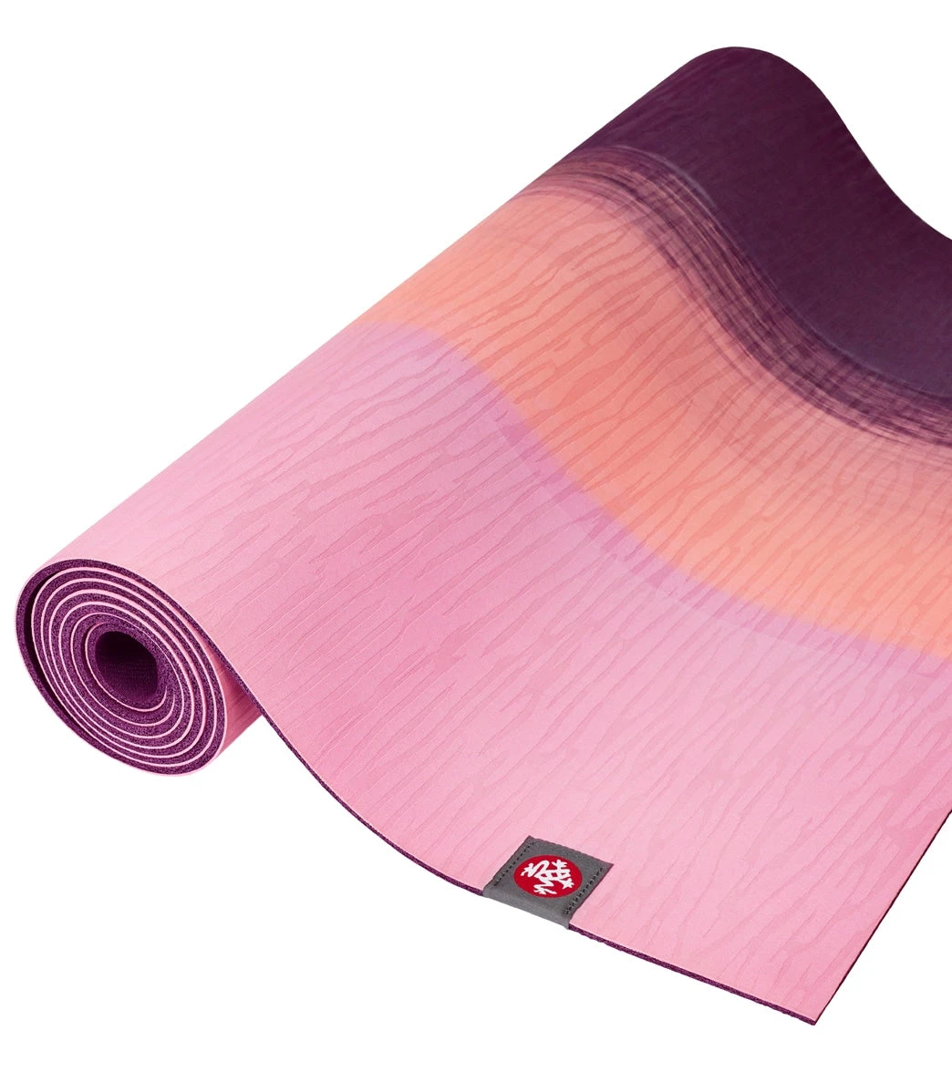 Manduka EKO Lite Yoga Mat 71" 4mm Fuchsia Three Stripe 1 Manduka EKO Lite Yoga Mat 71" 4mm Fuchsia Three Stripe
