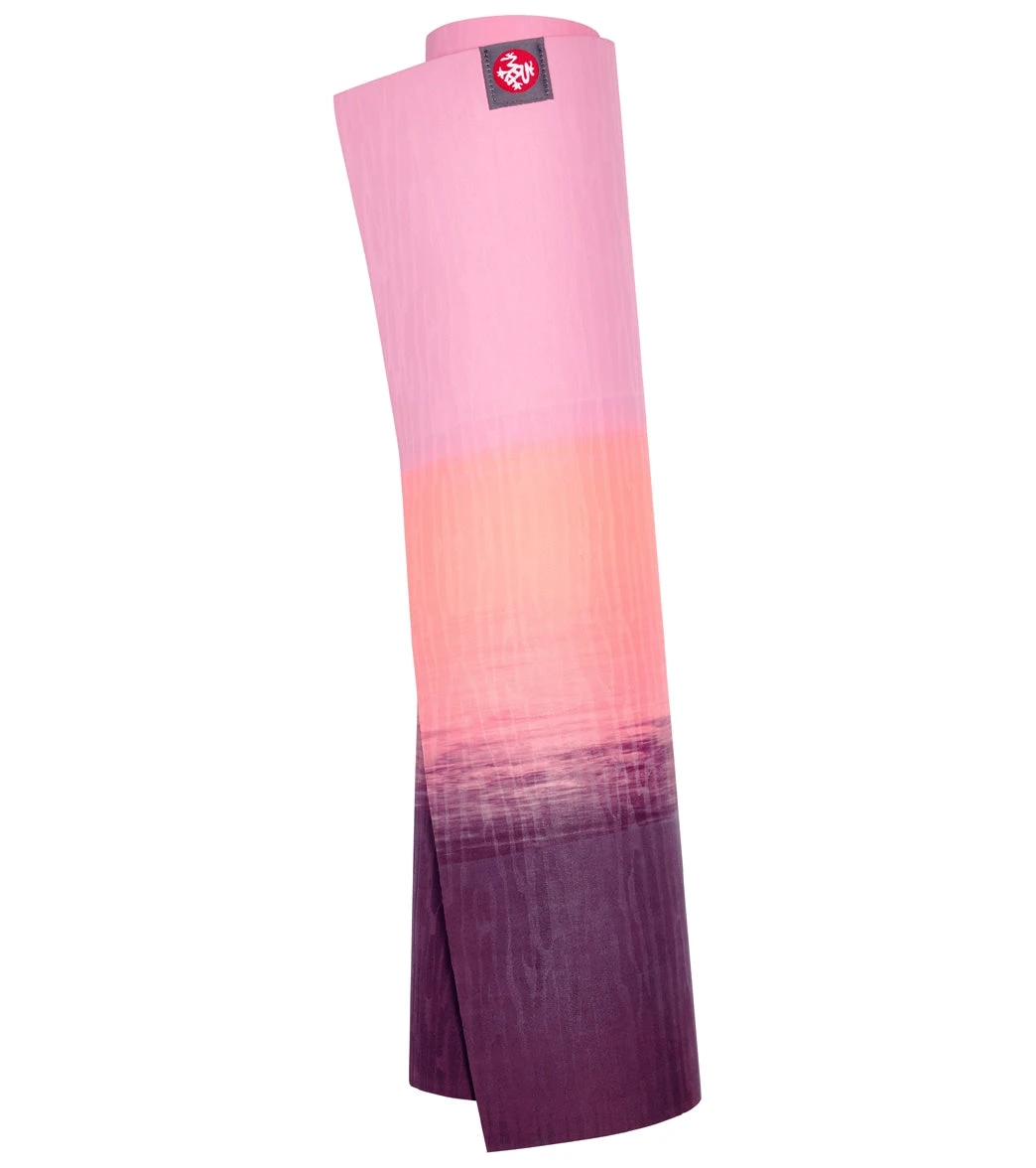 Manduka EKO Lite Yoga Mat 71" 4mm Fuchsia Three Stripe 2 Manduka EKO Lite Yoga Mat 71" 4mm Fuchsia Three Stripe - Image 2