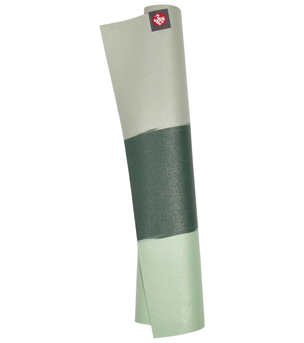 Manduka EKO SuperLite Travel Yoga Mat 71" 1.5mm Green Ash Three Stripe 2 Manduka EKO SuperLite Travel Yoga Mat 71" 1.5mm Green Ash Three Stripe - Image 2