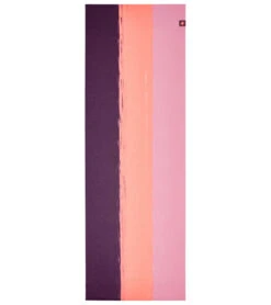 Manduka EKO SuperLite Travel Yoga Mat 71" 1.5mm Fuchsia Three Stripe -ZenFlow Outlet Store 1848194007075 fuchsiathreestripe