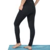 Manduka Performance High Waisted Pocket Yoga Leggings Black