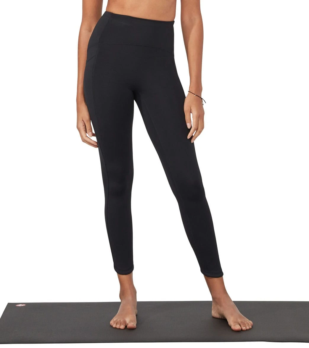 Manduka Pro High Waisted 7/8 Yoga Leggings 1 Manduka Pro High Waisted 7/8 Yoga Leggings
