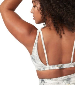 Manduka Pro Yoga Sports Bra -ZenFlow Outlet Store 4346627948587 greytropics 3a