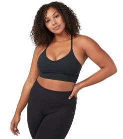 Manduka Performance Yoga Sports Bra Black