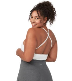 Manduka Performance Yoga Sports Bra White -ZenFlow Outlet Store 4346635354155 white