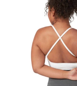 Manduka Performance Yoga Sports Bra -ZenFlow Outlet Store 4346635354155 white 3a 1