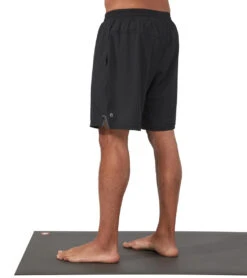 Manduka Men's Pro Classic Rise Shorts Black