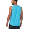 Manduka Men's Pro Tech Slim Fit Tank Dresden Blue