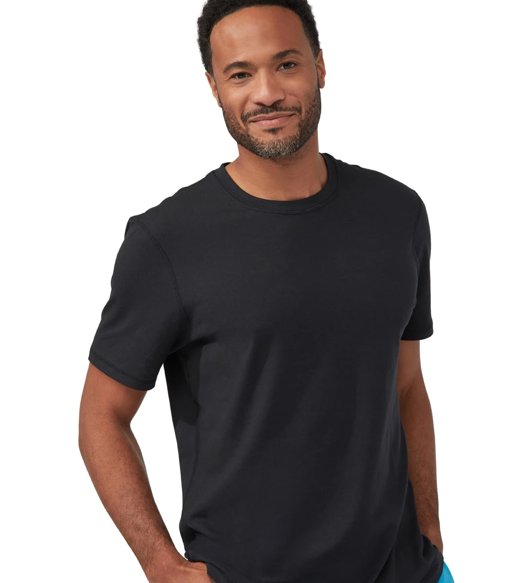 Manduka Men's Performance Crew Neck Short Sleeve Tee 4 Manduka Men's Performance Crew Neck Short Sleeve Tee - Image 4
