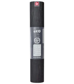 Manduka EKO Lite Yoga Mat 71" 4mm Black 6 Manduka EKO Lite Yoga Mat 71" 4mm Black -ZenFlow Outlet Store 4389997838379 black 4a