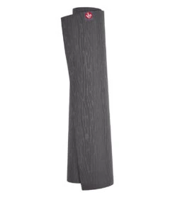 Manduka EKOLite Yoga Mat 79" 4mm Charcoal -ZenFlow Outlet Store 6646304079915 charcoal 4a